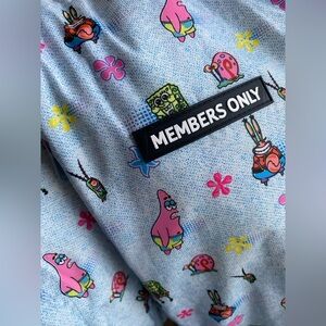 •NEW•Members Only X Nickelodeon SpongeBob Hooded Puffer Coat